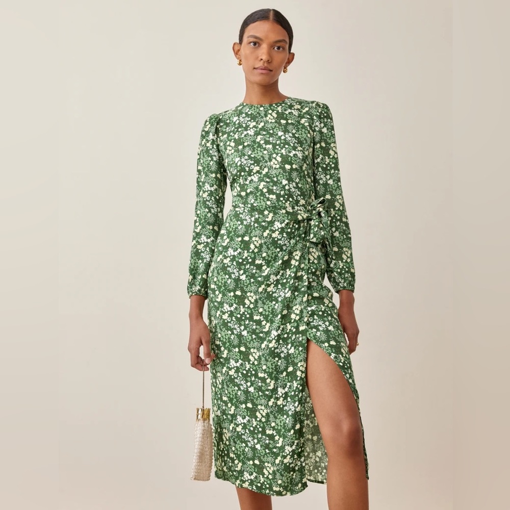 Reformation Reza Dress in Autumnal NWT